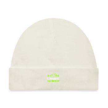 Viereck - Baby Premium Organic Mütze - Naturweiß - Vorne