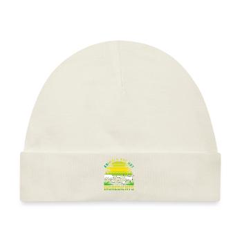 Animals are not ingredients Vegan - Baby Premium Organic Mütze - Naturweiß - Vorne