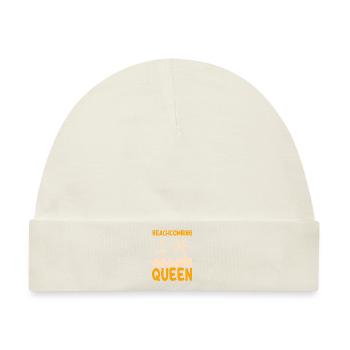 Strandgutsammler Queen Für Frauen - Baby Premium Organic Mütze - Naturweiß - Vorne