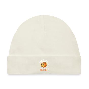 Goldfisch - Baby Premium Organic Mütze - Naturweiß - Vorne