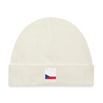 Tschechien - Baby Premium Organic Mütze - Naturweiß - Vorne