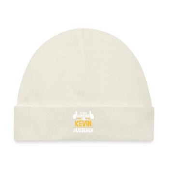 Kevin - Baby Premium Organic Mütze - Naturweiß - Vorne