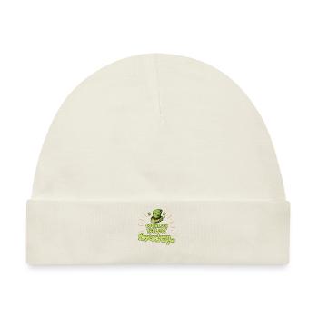 Weltgrößter Leprechaun großer Freund - Baby Premium Organic Mütze - Naturweiß - Vorne