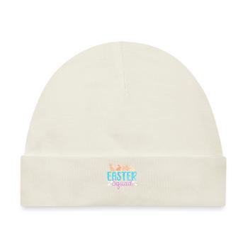 Ostern Kader Hoppy Kaninchen Christliche Ferien - Baby Premium Organic Mütze - Naturweiß - Vorne