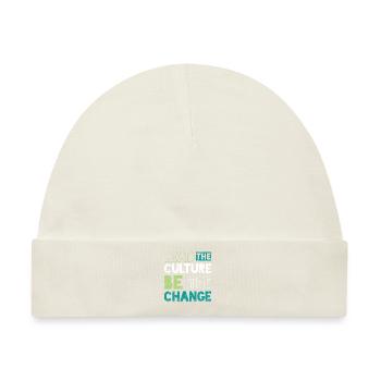 Earth Day Zitate Save Nature Oceans Day - Baby Premium Organic Mütze - Naturweiß - Vorne