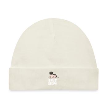 Whippet - Baby Premium Organic Mütze - Naturweiß - Vorne