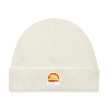 Meeresfrüchte Liebhaber Geschenk Meeresfrüchte - Baby Premium Organic Mütze - Naturweiß - Vorne