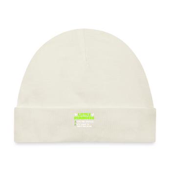 Mentale Gesundheit Selbstachtung Awareness - Baby Premium Organic Mütze - Naturweiß - Vorne
