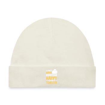 Toaster - Baby Premium Organic Mütze - Naturweiß - Vorne