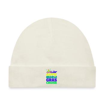 Fröhliche Mardi Gras Kreuzfahrt Mardi Gras Geschen - Baby Premium Organic Mütze - Naturweiß - Vorne