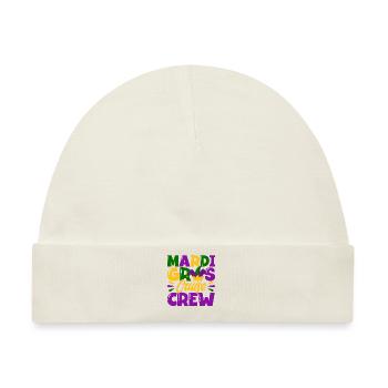 Mardi Gras Kreuzfahrt-Crew Mardi Gras Geschenk - Baby Premium Organic Mütze - Naturweiß - Vorne