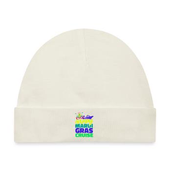 Fröhliche Mardi Gras Kreuzfahrt Mardi Gras Geschen - Baby Premium Organic Mütze - Naturweiß - Vorne