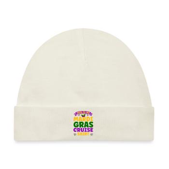 Dies ist mein Mardi Gras Cruise Shirt Mardi Gras G - Baby Premium Organic Mütze - Naturweiß - Vorne