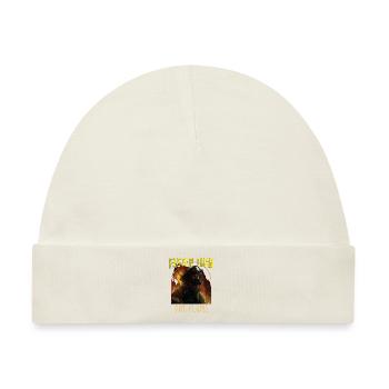 Faster Than Any Flame Fireman Firefighter - Baby Premium Organic Mütze - Naturweiß - Vorne
