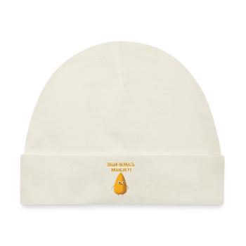 Melone-Dramatisch Viel - Melodramatische Honigmelone - Baby Premium Organic Mütze - Naturweiß - Vorne