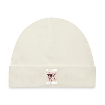 Mann Sperma Geburtstag 66 Jahre alt - Baby Premium Organic Mütze - Naturweiß - Vorne