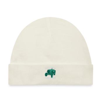 Schlepper Flüsterer - Baby Premium Organic Mütze - Naturweiß - Vorne