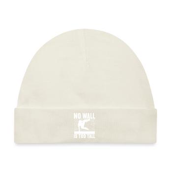 Parkour Freerunning - Baby Premium Organic Mütze - Naturweiß - Vorne