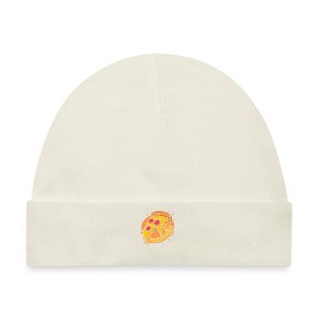 Pizzaologist Pizzablech Pizzaofen Pizza - Baby Premium Organic Mütze - Naturweiß - Vorne