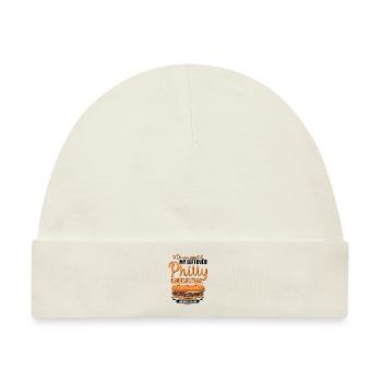 Philly Breakfast Sandwich - Baby Premium Organic Mütze - Naturweiß - Vorne