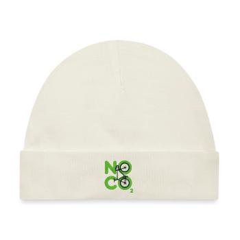 Kein CO2 - Baby Premium Organic Mütze - Naturweiß - Vorne