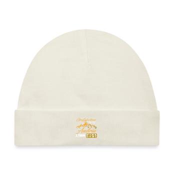 Großglockner Österreich Berge Wanderer Bergsteiger - Baby Premium Organic Mütze - Naturweiß - Vorne