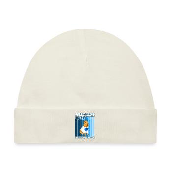 Capybara Autismus Awareness - Baby Premium Organic Mütze - Naturweiß - Vorne