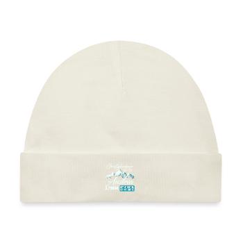 Großglockner Österreich Berge Wanderer Bergsteiger - Baby Premium Organic Mütze - Naturweiß - Vorne