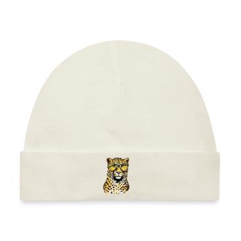 Kig der Leopard - Baby Premium Organic Mütze - Naturweiß - Vorne