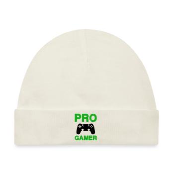 pro gamer - Baby Premium Organic Mütze - Naturweiß - Vorne