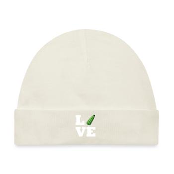 Virtual Reality VR Geschenk - Baby Premium Organic Mütze - Naturweiß - Vorne