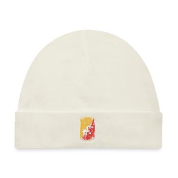 Souvenir Mit Der Landflagge Von Bhutan - Baby Premium Organic Mütze - Naturweiß - Vorne