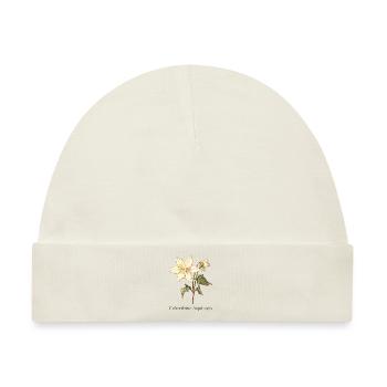 Columbine Aquilegia – Blumen-design Für - Baby Premium Organic Mütze - Naturweiß - Vorne