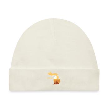 michigan - Baby Premium Organic Mütze - Naturweiß - Vorne