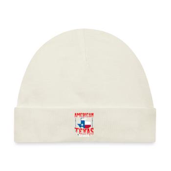 Amerikaner Bis Zur Abspaltung Von Texas Texaner - Baby Premium Organic Mütze - Naturweiß - Vorne
