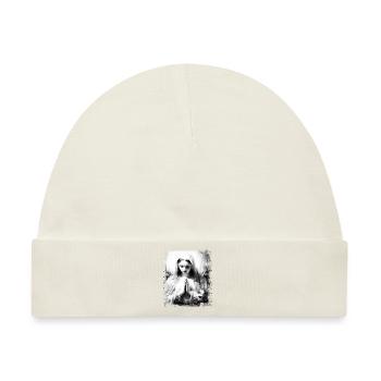 Heilige Maria Maria Madonna Mariana Jungfrau Maria Heilige - Baby Premium Organic Mütze - Naturweiß - Vorne