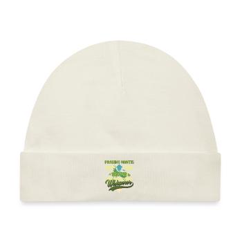 Gottesanbeterin Flüsterer Mantis Fangschrecke - Baby Premium Organic Mütze - Naturweiß - Vorne
