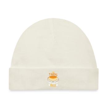 Geschenke Für Feinschmecker Von Thadig - Baby Premium Organic Mütze - Naturweiß - Vorne