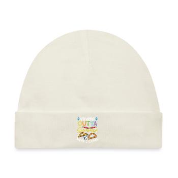 Direkt Aus Dem Sommer Komme Ich - Baby Premium Organic Mütze - Naturweiß - Vorne