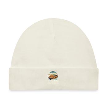 El Capitan I Make Ship Happen Pontooning - Baby Premium Organic Mütze - Naturweiß - Vorne