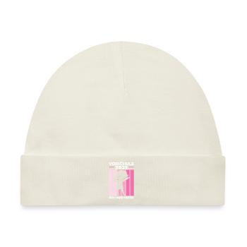 Vorschule 2023 Dabbing Vorschüler Geschenk - Baby Premium Organic Mütze - Naturweiß - Vorne