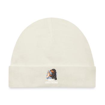 Dackel - Baby Premium Organic Mütze - Naturweiß - Vorne