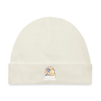 Labrador - Baby Premium Organic Mütze - Naturweiß - Vorne