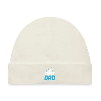 Cheer Dad The Man The Wallet The Legend Cheerleade - Baby Premium Organic Mütze - Naturweiß - Vorne