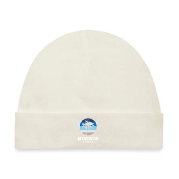 Mykonos - Baby Premium Organic Mütze - Naturweiß - Vorne