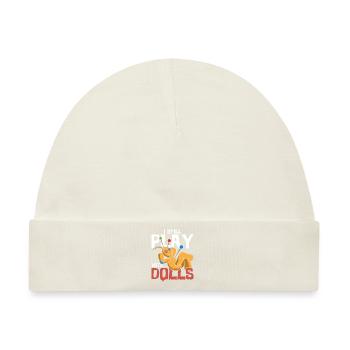 Hexe Voodoo Hexerei Geschenk Lustiges Voodoo Puppe - Baby Premium Organic Mütze - Naturweiß - Vorne