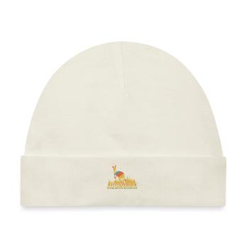 Känguru Australien Retro Australien Tag Australien - Baby Premium Organic Mütze - Naturweiß - Vorne