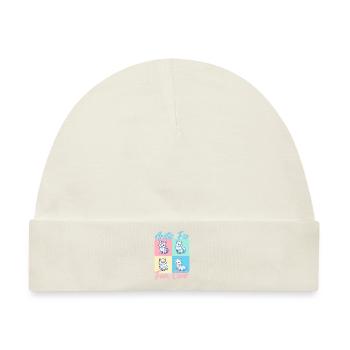 Polar Fuchs Eis Fuchs Arktis Fuchs - Baby Premium Organic Mütze - Naturweiß - Vorne