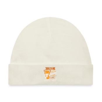 Fuchs Füchse - Baby Premium Organic Mütze - Naturweiß - Vorne