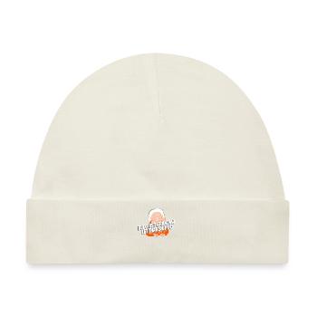 Buddha Buddhist Lustig - Baby Premium Organic Mütze - Naturweiß - Vorne